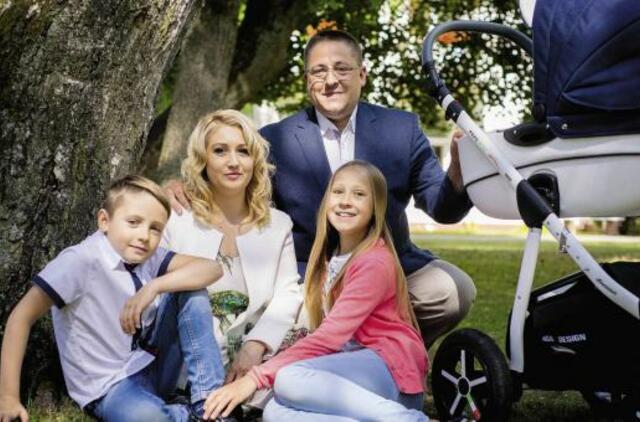 Šarūnas Vaitkus dėl vieno dalyko klydo - žmoną myli vis labiau