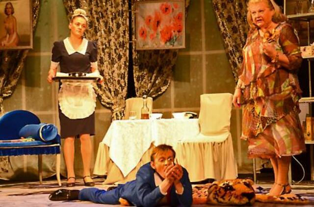 Spektaklis ''Ant Lietaus Stygų''