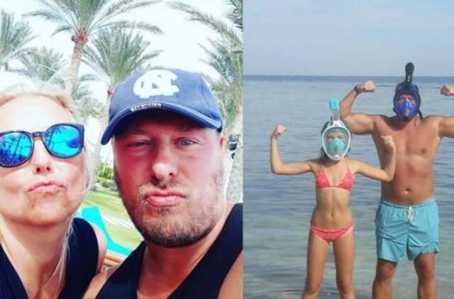 13-ąsias pažinties metines Violeta ir Vilius Tarasovai atšventė Egipte