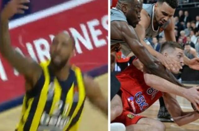 CSKA nugalėta Prancūzijoje, o „Fenerbahce“ prisiminė pergalės skonį