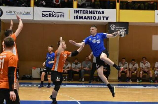 „Dragūno“ rankininkai išplėšė lygiąsias su Minsko klubu