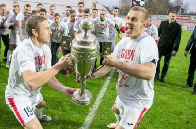 Futbolininkas V. Slavickas: atrodo, kad nežaidžiau visus metus