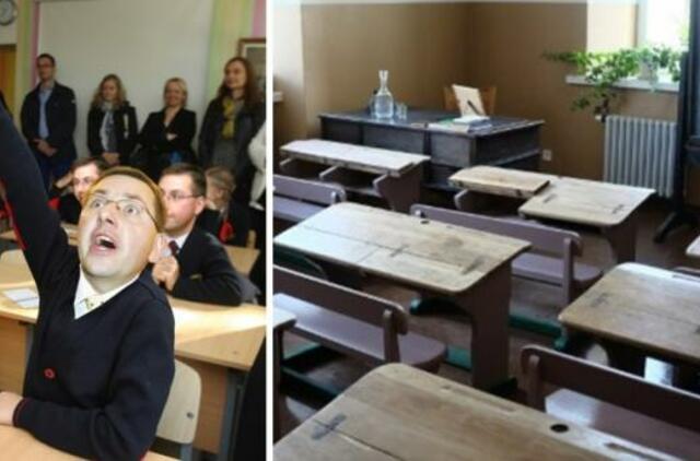 Gintaras Steponavičius vėl tapo moksleiviu