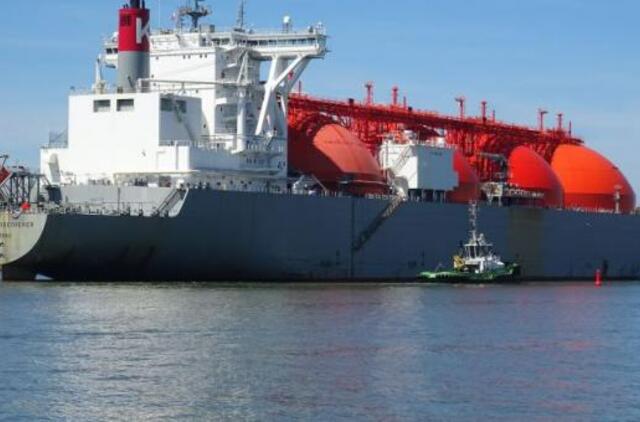 Į Klaipėdą plaukia didelis dujų krovinys iš Norvegijos