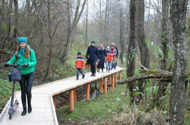 Kretingoje lankytojams atvertas Jauryklos parkas