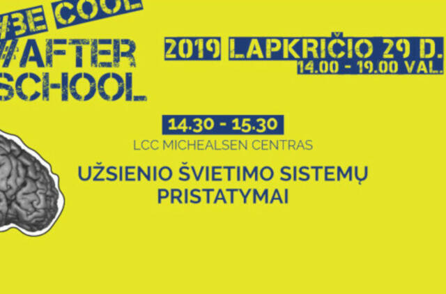 Moksleiviai ir pedagogai kviečiami į renginį