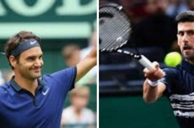 N. Džokovičiaus pergalė ir R. Federerio nesėkmė