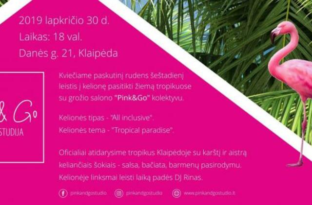 „Pink&Go“ grožio studija kviečia į atidarymo šventę