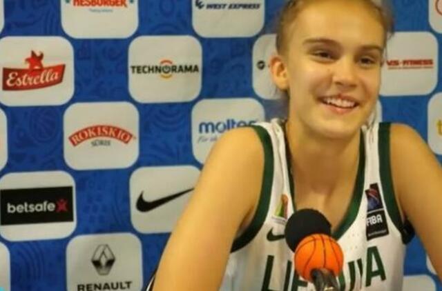 Justė Jocytė sužavėjo Prancūziją: vos po kelių treniruočių lietuvė įtraukta į pagrindinę ASVEL sudėtį