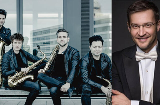 Klaipėdos koncertų salėje Lietuvos nacionalinis simfoninis orkestras pasirodys su saksofonų kvartetu „Signum“ iš Vokietijos
