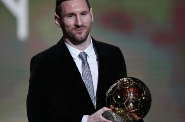 L. Messi nepralenkiamas: laimėjo rekordinį Auksinį kamuolį