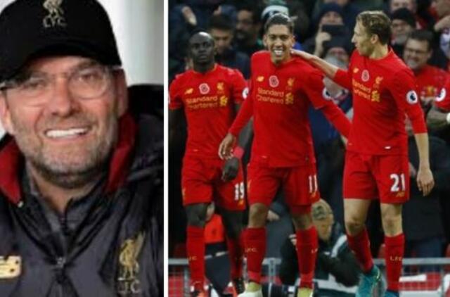 „Liverpool“ šturmuoja FIFA klubų taurės turnyrą, treneriui „be galo įdomu“