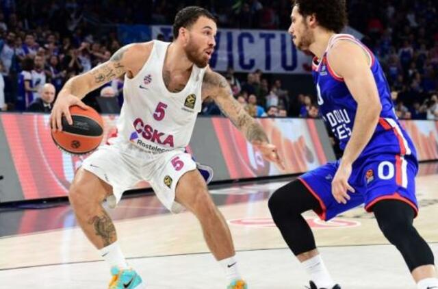 Pergalingą „Anadolu Efes“ seriją Eurolygoje nutraukė CSKA