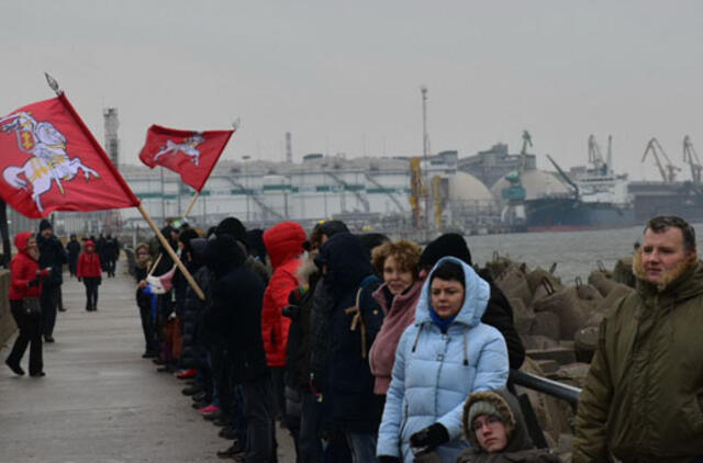 Uosto planas patvirtintas, protestai tęsiasi