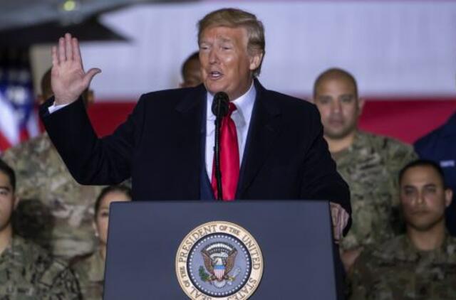 D. Trumpas teigia, kad Q. Soleimani reikėjo nukauti jau prieš daugelį metų