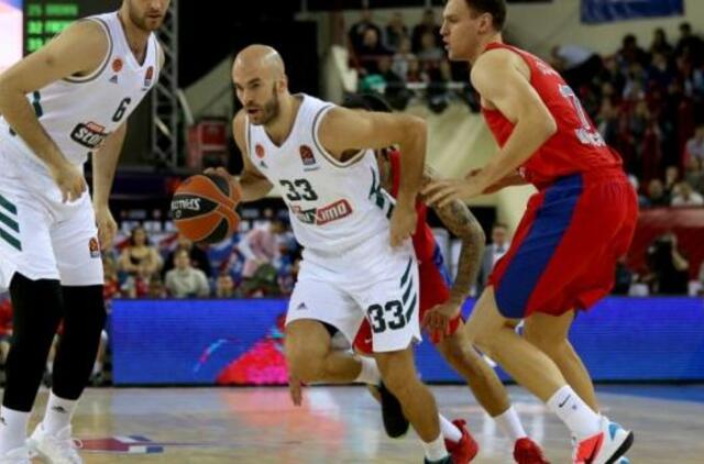 Eurolygoje CSKA praleido 106 taškus, R. Kurtinaitis kapituliavo Stambule