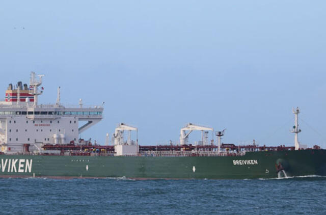 Baltarusijai naftą gabenantis laivas atplaukė į Klaipėdą