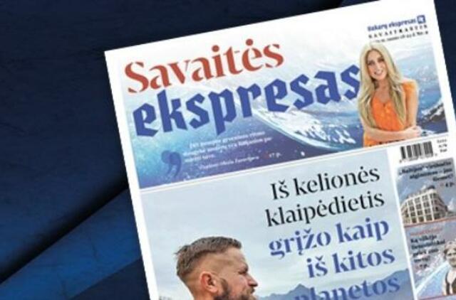 Išleistas antrasis naujo savaitraščio "Savaitės ekspresas"numeris