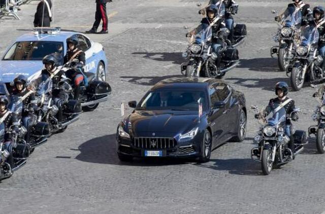 Italijos prezidentų automobiliai: renkasi „Maserati Quattroporte“, bet turi specialių pageidavimų