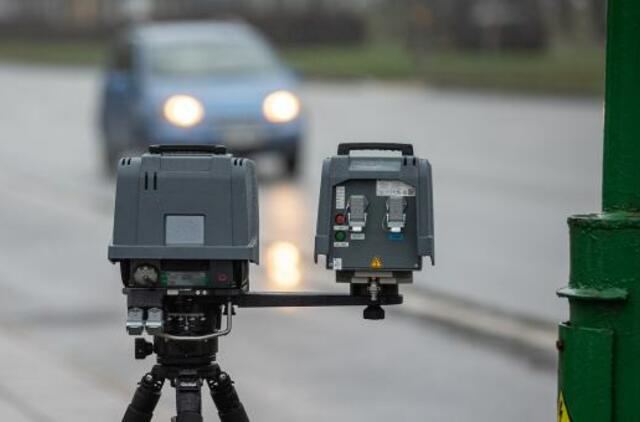 Klaipėdos pareigūnai greitį matuos avaringiausiuose kelių ruožuose