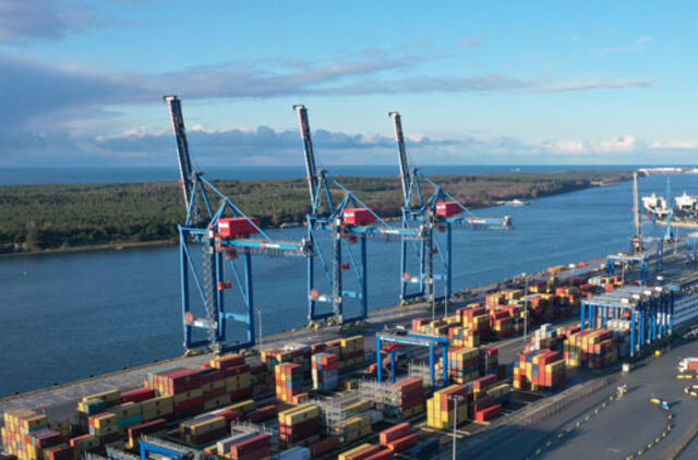 Klaipėdos uosto plėtrai iki 2023 metų numatyta skirti 352 mln. eurų