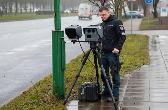 Kova prieš "trikojus" policijos nesužavėjo