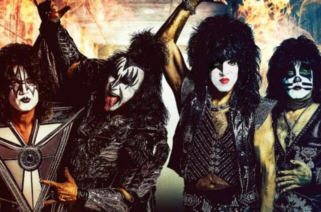 Lietuvoje atsisveikinimo koncertą surengsianti grupė „KISS“ kuria dokumentinį filmą