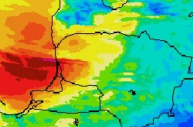 Meteorologai perspėja apie stiprų vėją ir dideles bangas jūroje