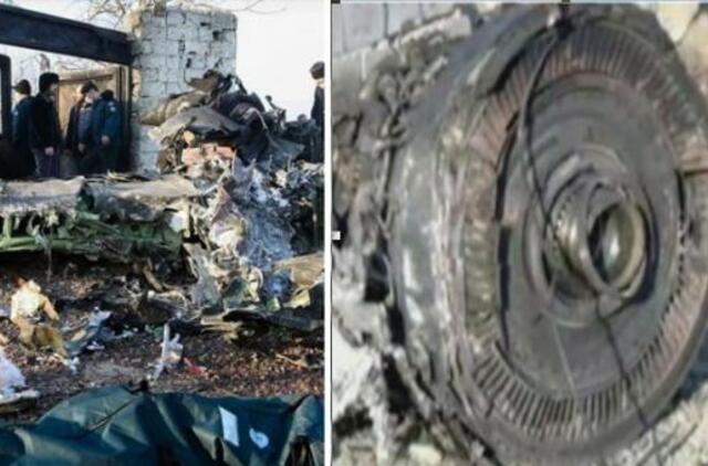 Teherane po pakilimo sudužo Ukrainos keleivinis lėktuvas