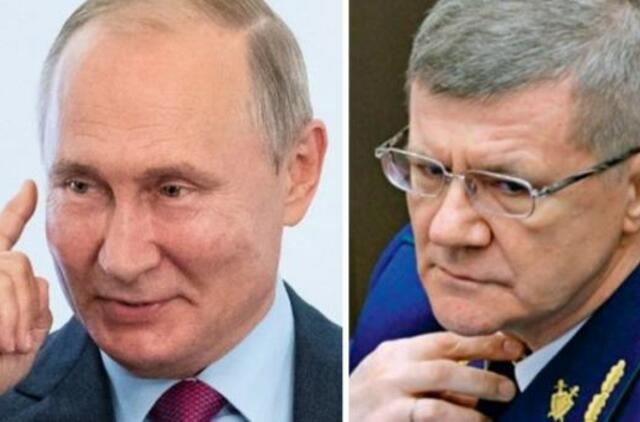 V. Putinas atleido J. Čaiką iš generalinio prokuroro posto