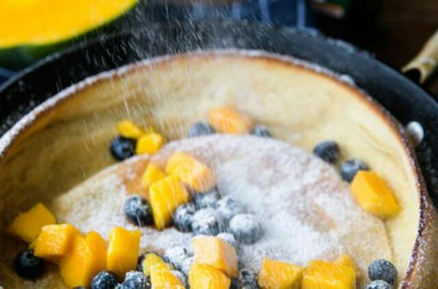 Blynai orkaitėje "Dutch baby"
