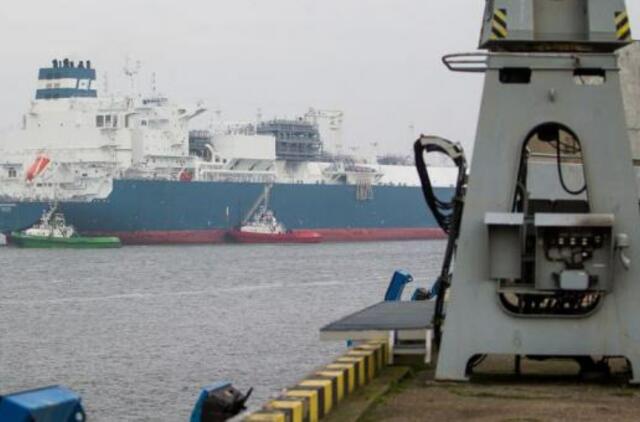 Į Klaipėdą plaukia didelis SGD krovinys iš Norvegijos