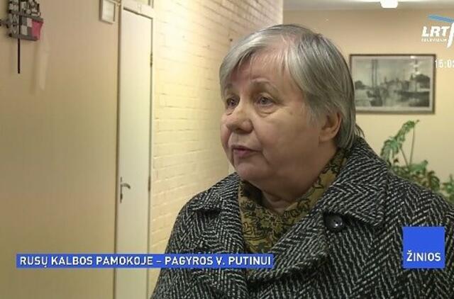 Putiną gyrusi Klaipėdos mokytoja: kaip jūs manot, ar man neskauda širdis, kokia bus ta Rusija?