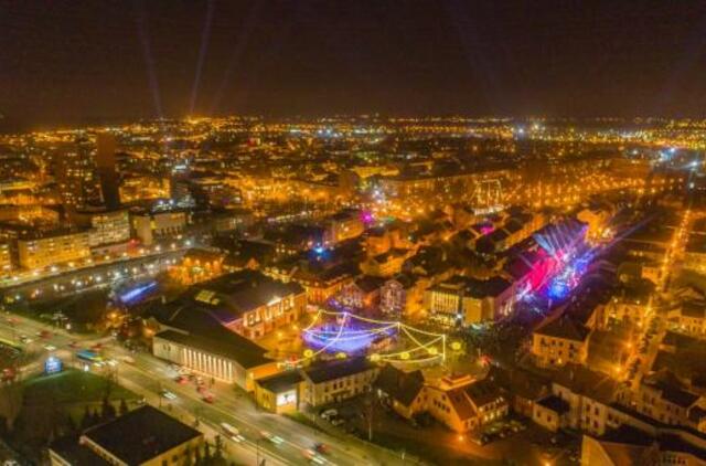 Šviesų festivalis primena Jūros šventę