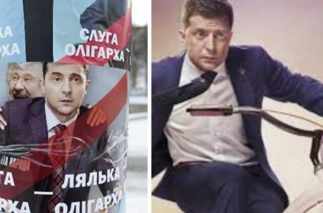 Ukraina uždraudė filmą, kuriame vaidino dabartinis jų prezidentas