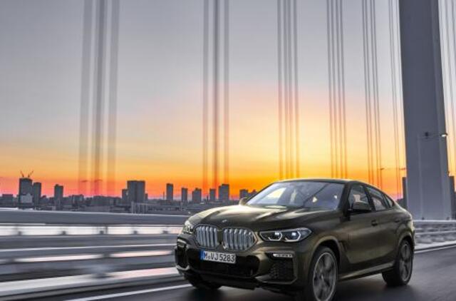 X5 ir X6 visureigiuose BMW įdiegs dalinę hibridinę technologiją