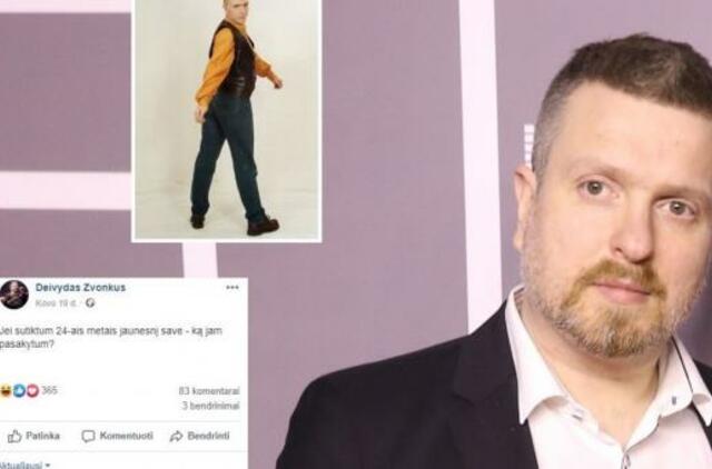 Deivydas Zvonkus pasidalijo jaunystės fotografija: kandžių replikų nepagailėjo N. Bunkė