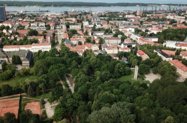 G. Neniškis skeptiškai vertina galimybę uždrausti lankytis Klaipėdos parkuose