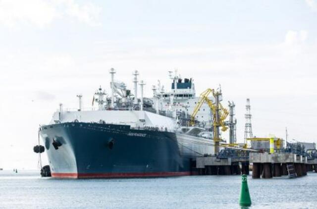 Istorinė diena Klaipėdos uoste: pirmą sykį kuru aprūpintas SGD varomas laivas