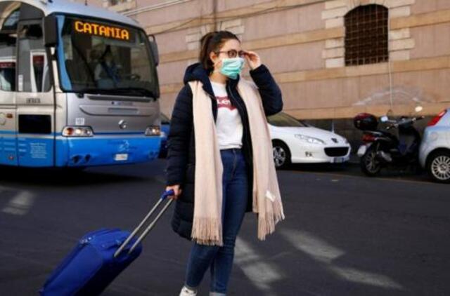 Italija uždarė visas parduotuves, išskyrus maisto krautuves, vaistines