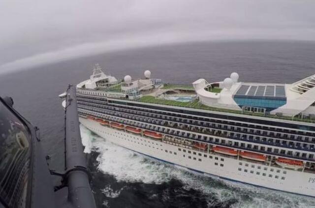 JAV: kruizinio lainerio „Grand Princess“ keleiviai apie koronavirusą laive sužinojo tik iš televizijos transliacijos