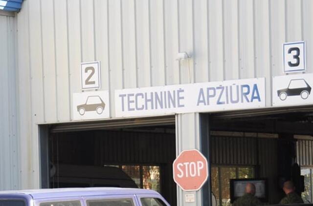 Klaipėdoje į TA centrą atvyko galimai neblaivi „Lexus“ vairuotoja