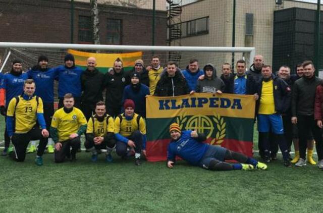 Klaipėdoje varžėsi futbolo mėgėjai