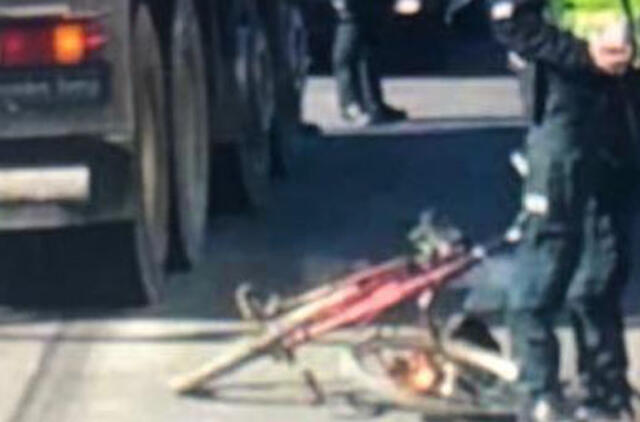 Klaipėdoje žuvo dviratininkas