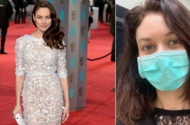 Koronavirusu užsikrėtusi O. Kurylenko sveiksta: moteris gydoma tik paracetamoliu