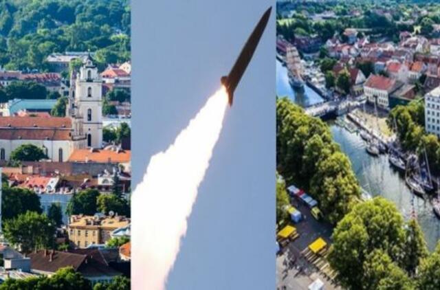 Maskva neigia pareiškimus apie potencialų branduolinį smūgį Baltijos šalims