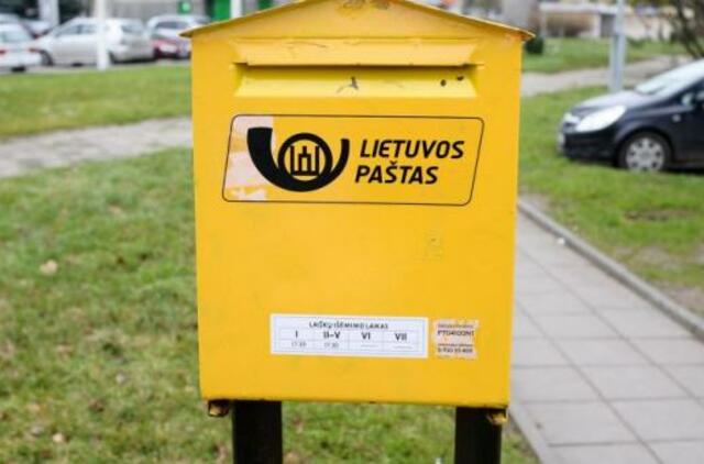 Per karantiną ypač išaugo pašto paslaugų ir siuntų mastas Lietuvos paštas