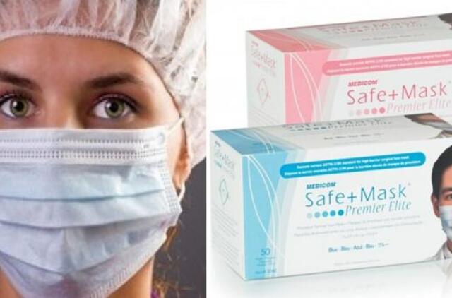 Prancūzijoje iš ligoninės pavogta 2 000 chirurginių kaukių