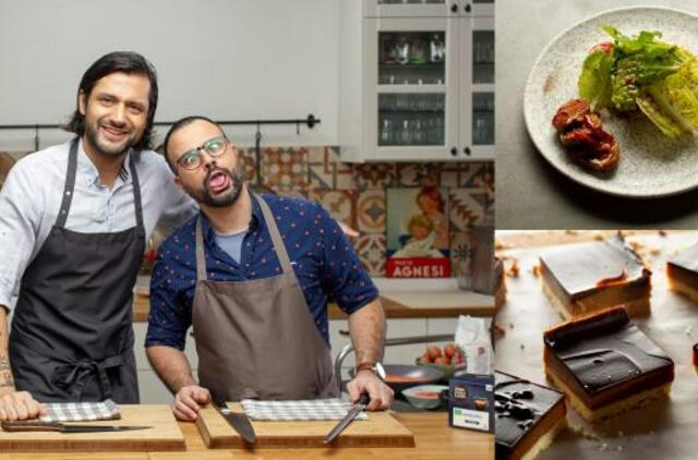 Savaitgalio pietums: Kiaulienos išpjova imbiero ir medaus padaže bei karamelės pyragaičiai