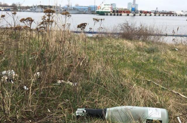 Smeltės botaninis draustinis virto šiukšlynu